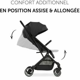 HAUCK HAU4007923160145 Cochecito compacto Travel N Care - Plegado con una mano, 4 ruedas - Negro