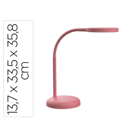 Maul Lámpara de escritorio LED 5W 769lm Luz Cálida Brazo y Cabezal Giratorios Rosa