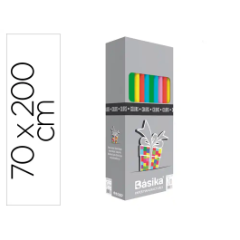 Basika Papel de Regalo 10 Colores Rollo Ancho 70 cm x 2 mt Gramaje 60 gr Colores Surtidos Precio: 31.89000012. SKU: B1BMGDLLDA