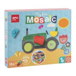 Mosaico Apli Kids 15 Piezas Bloques Madera My First Wooden Mosaic Precio: 16.50000044. SKU: B1FJA95BM5