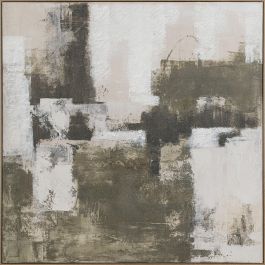 DKD Home Decor Cuadro Decorativo Abstracto Urban, Verde y Blanco, de Lienzo y PS, 120x120 cm (Pack 2 Unidades) Precio: 232.4999996. SKU: B1DQ4LNR7N