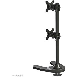 Neomounts FPMA-D700DDV Soporte de Escritorio para 2 Monitores de 10-27 Pulgadas, VESA 75x75/100x100mm, Inclinable y Giratorio