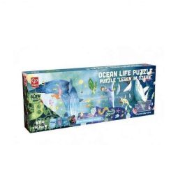 Hape Puzzle Vida Marina Luminiscente 200 Piezas 150x30x0.2cm con 10 Cartas de Datos Precio: 16.00104. SKU: B15PA33ZRD