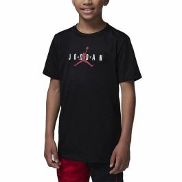 Camiseta de Manga Corta Infantil Jordan Jumpman Sustainable Negro