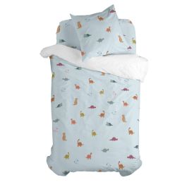 Juego de funda nórdica HappyFriday Mini dinosaur Multicolor Cama de 80 2 Piezas Precio: 46.49999992. SKU: B12R9X7J85