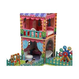 Casa Madera Y Mobiliario Puzzle 27x20 cm 1 Set Casa Madera Y Mobiliario Puzzle 27x20 cm 1 Set