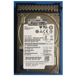 Hewlett Packard Enterprise HDD 2000 GB, 2.5", 7200 RPM, Disco Duro de Sustitución Qualificado HP para Sistemas HP Precio: 433.50000023. SKU: B16T7AT6D9
