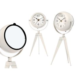 Reloj Forja Esfera Ovalada Espejo Blanco 30Cm Giftdecor (4 Unidades) Precio: 83.90000003. SKU: B189P2GFDB