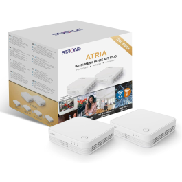 Strong WI-FI MESH HOME KIT 1200 Sistema Wi-Fi Mesh Doble Banda 2.4/5GHz Wi-Fi 5 (802.11ac) Blanco (2 Unidades) Precio: 58.94999968. SKU: B1CS45RQJX