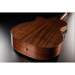 LAG Guitarra Acústica Auditorium A/E Cutaway Edición Limitada Bisel - Brown Shadow