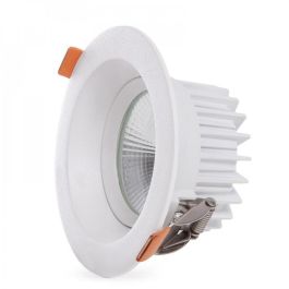 Foco Downlight Circular LED 9W 1260Lm 6000ºK Anti-Deslumbrante UGR19 40.000H [HO-DL-AD-COB-9W-CW] Precio: 8.49999953. SKU: 15096773542275