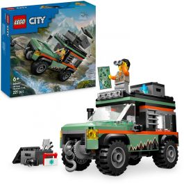 LEGO 60447 City Todoterreno 4x4 de Montaña con Cabrestante y Minifigura, Juego de Construcción +6 Años