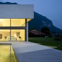 Lumisky Foco solar exterior impermeable 4 LED 200 Lm cabezal giratorio