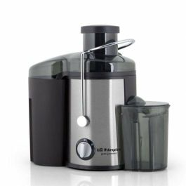 Orbegozo LI 5060 Licuadora 600W, 2 Velocidades, con Recipientes Desmontables, Boca Extra-Ancha y Acabado en Acero Inoxidable