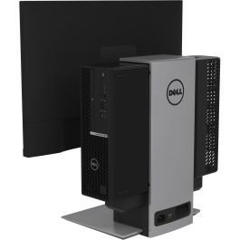Dell Soporte All-in-One OSS21 para monitores de 19-27 pulgadas, Ajuste de Altura, Inclinación y Giro, Plata