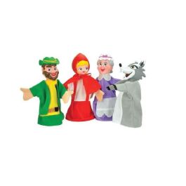 Color Baby Marionetas Caperucita Roja Set 4 Piezas 25 cm