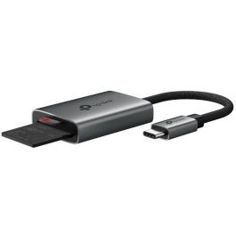 TP-Link UA430C Hub Adaptador USB-C a Lector de Tarjetas SD y MicroSD (TransFlash) USB 3.0 Gris