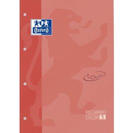 Recambio Oxford School Color 1 Touch Encolado A4+ 80H 90Gr 4 Taladros Cuadric.5X5 Coral (1 Color De Recuadro) 5 unidades Precio: 25.7900005. SKU: B1CK9E2NYW