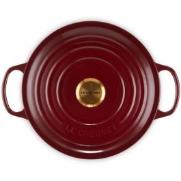 Le Creuset 21177269494441 Bräter 26cm, Rhone, Hierro Fundido, Rojo 5.3L