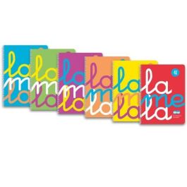 Lamela Cuaderno Espiral Folio 90g Cuadrovía 4mm Tapa PP (Paquete de 6 Unidades) Colores Surtidos (6 Unidades) Precio: 27.89000027. SKU: B1FPS8KPTD