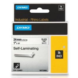 Dymo Id1-24 Rhino Cinta de Etiquetas Industrial Adhesiva, Negro sobre Blanco, 24mm x 5.5m, Laminada Precio: 25.5899996. SKU: B1542YSJ2E