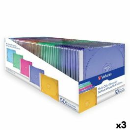 Funda Protectora Verbatim DVD 50 Piezas (3 Unidades) Precio: 52.5000003. SKU: B1BGZGSEPA