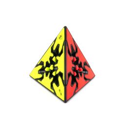 Qiyi Cubo Rubik Gear Pyraminx Borde Negro