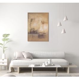 DKD Home Decor Cuadro Decorativo Moderno Abstracto Marrón para Pared de Lienzo y Madera de Pino 180x130x5 cm DKD Home Decor Cuadro Decorativo Moderno Abstracto Marrón para Pared de Lienzo y Madera de Pino 180x130x5 cm