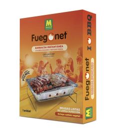 Massó Barbacoa Instantánea Desechable Fuegonet 31x24x7cm con Briquetas Autoencendibles para Exterior Precio: 9.5000004. SKU: S7909739