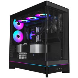 Montech HS02 PRO TG Black Caja de PC Midi Tower con Vidrio Templado y Iluminación Multiluz