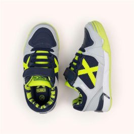 Zapatillas de Fútbol Sala para Niños Munich Munich One Kid Vco 76 Gris claro 33