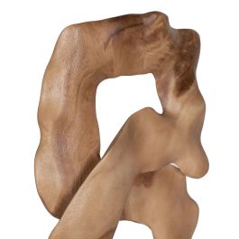 Escultura Item Home DKD Home Decor Natural Negro 26 x 93 x 44 cm