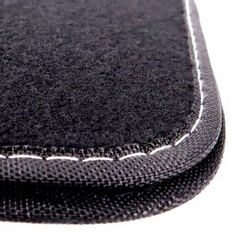 Momo Set Completo 4 Piezas Alfombras Universales Negro-Amarillo MOMLCM015BY