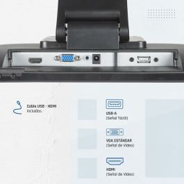 Monitor iggual IGG319864 15" HD+
