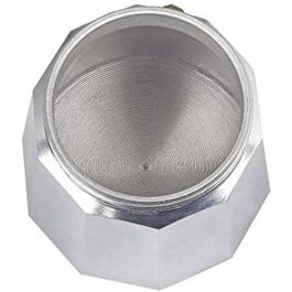 Cafetera Italiana JATA CCA6 * Plateado 6 Tazas Aluminio