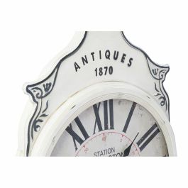 Reloj Pared Chic DKD Home Decor Blanco Negro 6 x 89 x 61 cm (2 Unidades)