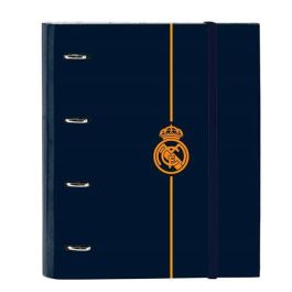 Carpeta Con Recambio Safta Din A4 Tapa Forrada 100 H 60 gr Cuadro 5 mm Con Goma Y 5 Separadores Real Madrid 2 Carpeta Con Recambio Safta Din A4 Tapa Forrada 100 H 60 gr Cuadro 5 mm Con Goma Y 5 Separadores Real Madrid 2
