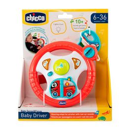Chicco 00012118000000 Volante Electrónico Baby Driver para Bebé con Sonidos, Actividades y Gancho Universal para Cochecitos +6 Meses Chicco 00012118000000 Volante Electrónico Baby Driver para Bebé con Sonidos, Actividades y Gancho Universal para Cochecitos +6 Meses