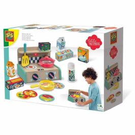 Ses 8710341180089 Kit de Cocina Infantil de Madera con Estufa, Sartén, Espátula, Botella y 6 Accesorios - Para 3 Años Precio: 38.50000022. SKU: B1CGXYCE45