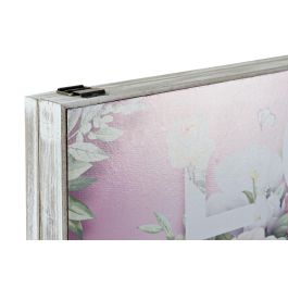 DKD Home Decor Tapa Contador Rosa Lila 46 x 6 x 32 cm