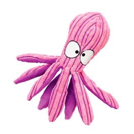 Kong Cuteseas Octopus Pulpo Large RL13 - Juguete de pana suave con chirriador y sonido crujiente Precio: 15.49999957. SKU: B1J76K3WC8