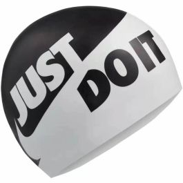 Gorro de Natación Nike Jdi Slogan Negro Gorro de Natación Nike Jdi Slogan Negro