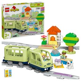 Lego Tren de aventuras interactivo 10427 - Juguetes de aprendizaje temprano para niños de 2 años