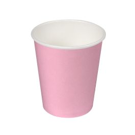 Set de 24 vasos de cartón rosa Baby 200 cc Algon (36 Cajas) Set de 24 vasos de cartón rosa Baby 200 cc Algon (36 Cajas)