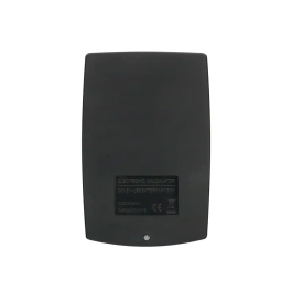 Liderpapel Calculadora de Bolsillo xf01 8 Dígitos Pilas Color Negro 99x64x9 mm