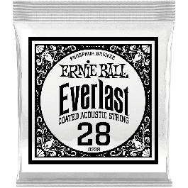 Ernie Ball Cuerda Acústica Everlast Coated Phosphor/Bronze 028
