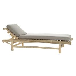 Tumbona Balines DKD Home Decor Natural Gris 209 x 36 x 86 cm Precio: 476.50000013. SKU: B1AGZPCVHN