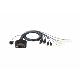 Aten Switch KVM de Cable USB DisplayPort de 2 Puertos con Selector Remoto CS22DP - Video 2560x1600@60Hz para PC, Mac, Linux Precio: 61.49999966. SKU: B176AQSLFB