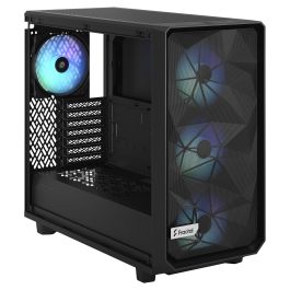 Fractal Design Meshify 2 Lite RGB Black Window Caja de PC ATX con Ventana Lateral y Iluminación Multicolor