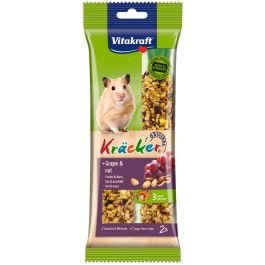 Vitakraft Barritas para Hamster Sabor Uva y Nueces 5 Paquetes de 2 Unidades Precio: 19.0454. SKU: B1H7EWGMNP